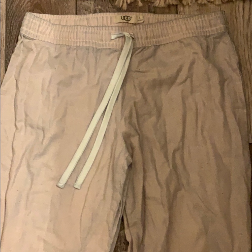 UGG pajama pants. Light pink
